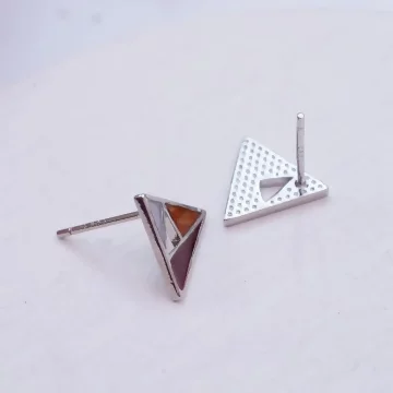 925銀針×三角幾何拼色×耳針.avif