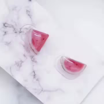 西瓜切片×磁吸耳夾/裝飾小物