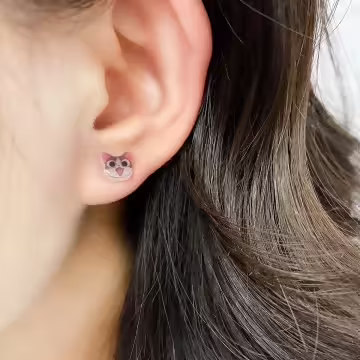 小貓咪×磁吸耳夾/裝飾小物