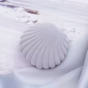 煙灰貝殼×適用項鍊/手鍊/小耳釘×絨布盒