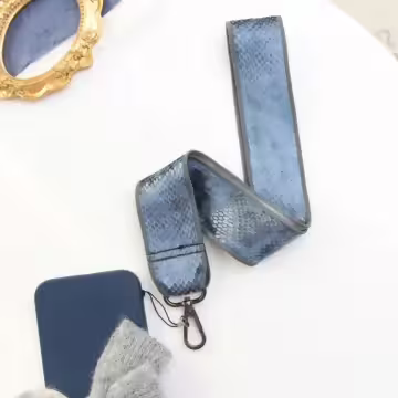 寬版純色魚鱗片×手機掛脖吊繩×共三色