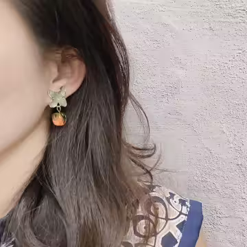 柿柿如意×三角耳夾