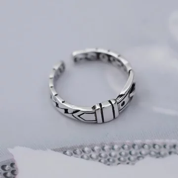 925銀飾×復古枷鎖×開口戒指.avif