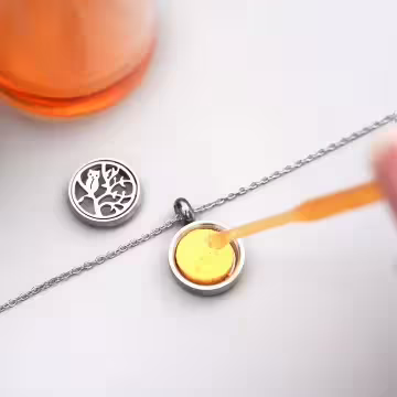 月亮貓咪×薰香釦×項鍊