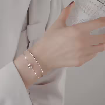 925銀飾×雙層小蠻腰×手環