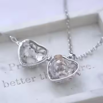 海洋之心×薰香玻璃寶瓶×長項鍊