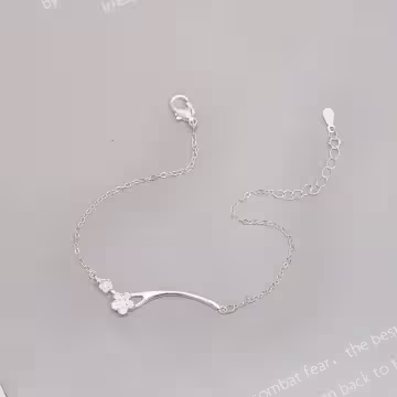 925銀飾×梅花枝芽×手鍊