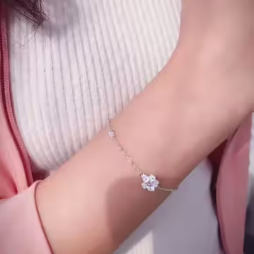 925銀飾×粉櫻之戀×手鍊