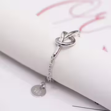 打結愛心&times;可調節戒指