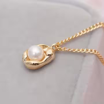 金珠×鎖骨項鍊
