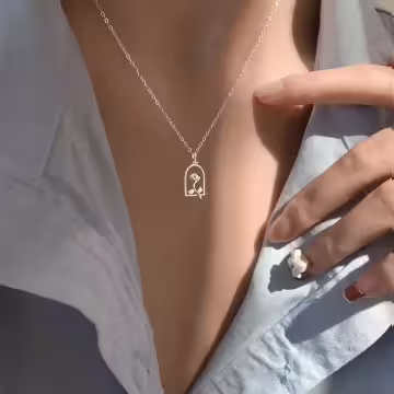 銀馨×鎖骨項鍊