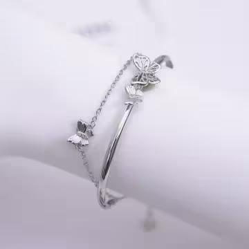 蝴蝶雙飛×雙層手鍊