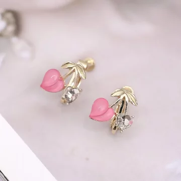 愛心水蜜桃×螺旋耳夾.avif