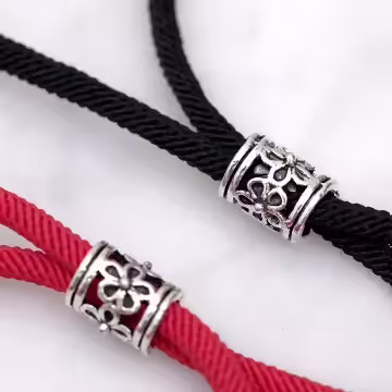 心花怒放&times;薰香火山石&times;可調節拉繩手鍊&times;共二色