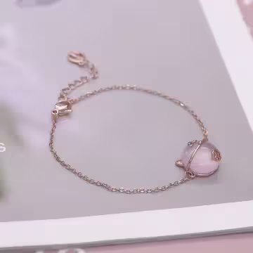 粉萌招財貓×手鍊