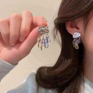 雲朵下雨嘩啦啦×吊墜耳環.avif