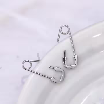 假穿透別針×吊墜耳環