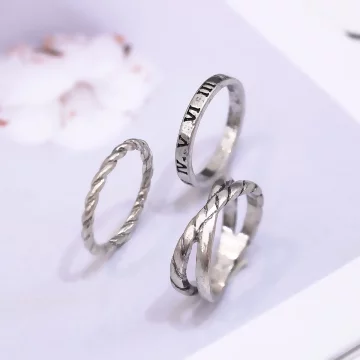 復古羅馬刻字×三套件戒指組.avif