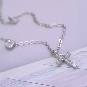 925銀飾&times;星星愛心十字架&times;鎖骨項鍊