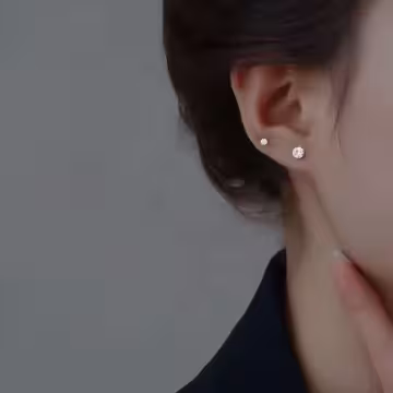 小鋯鑽×三套件耳環組