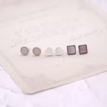 棕咖美拉德×三套件耳環組