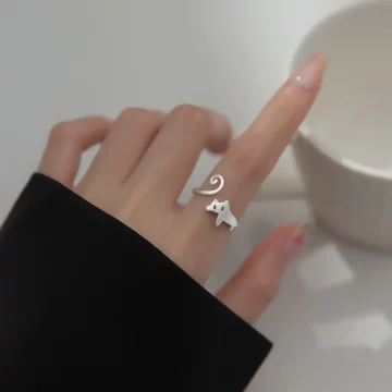 米磚色萌貓亮面×穿戴式手指甲片×二十四入.avif
