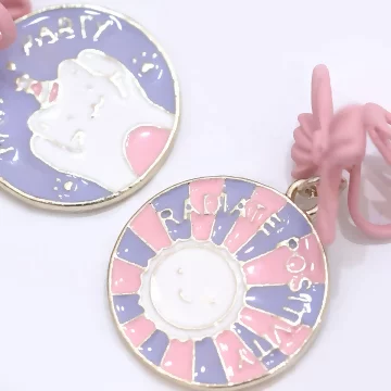 透粉方鑽亮面×穿戴式手指甲片×二十四入 .avif