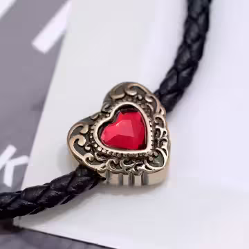 歐羅巴紅心&times;拉繩手鍊