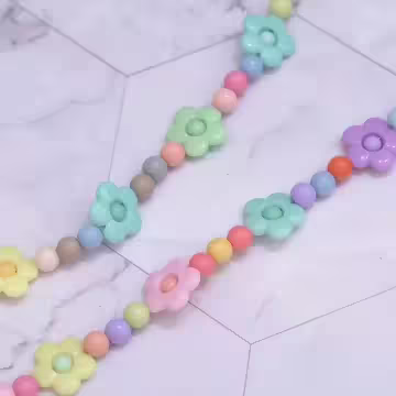 小花花繽紛×手機斜背雙勾掛繩