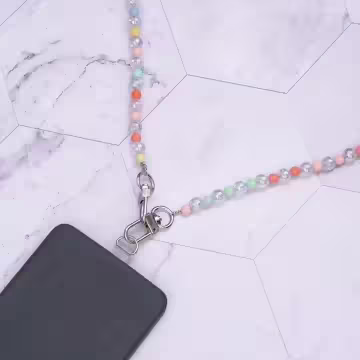 彩色蝴蝶結×手機斜背雙勾掛繩