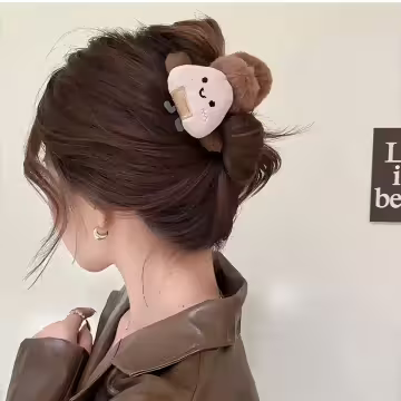 可愛卡通飯糰×鯊魚夾