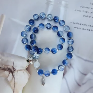 溏心藍爆晶鈴鐺×固定式串珠手鍊.avif