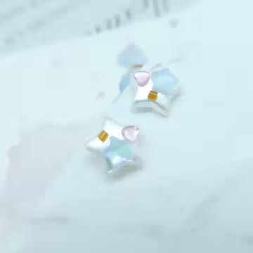 夏日多巴胺五角星×耳環