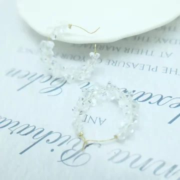 透明水晶圈圈×耳環.avif
