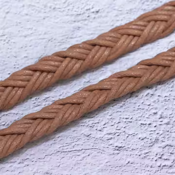 單色結辮編織×手機斜背雙勾掛繩×棕色