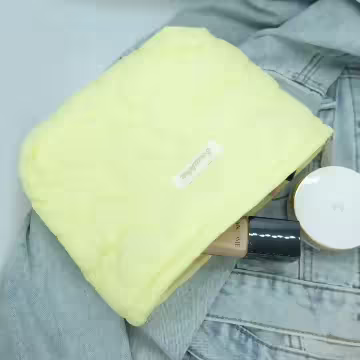 糖果愛心包&times;化妝包&times;黃色