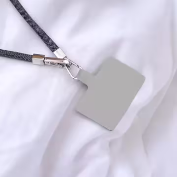 牛仔布繩×手機斜背雙勾掛繩×深灰