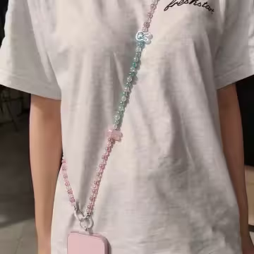 兔子繽紛樂×手機斜背雙勾掛繩