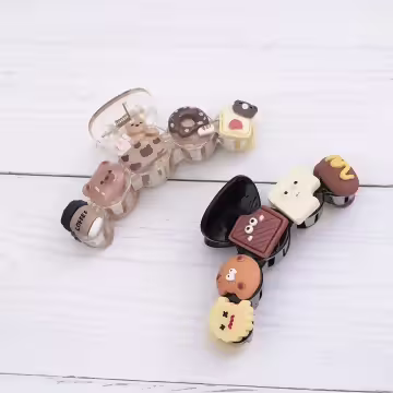 點心家族×鯊魚夾×透明