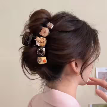 點心家族×鯊魚夾×透明