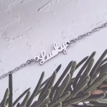 316鋼飾×Lucky好幸運×鎖骨項鍊×銀色