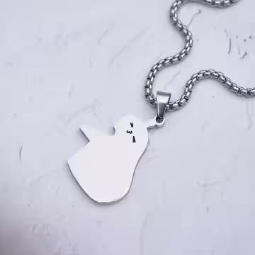 316鋼飾×貼貼小可愛×姐妹閨蜜情侶項鍊組