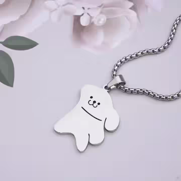 316鋼飾×跟你黏踢踢×姐妹閨蜜情侶項鍊組