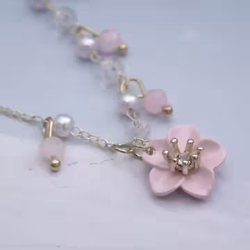 落櫻繽紛×鎖骨項鍊