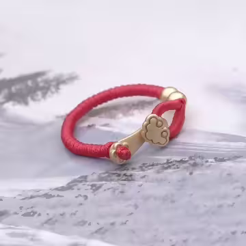小如意×紅繩戒指