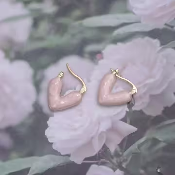 小桃心&times;耳環&times;共二色