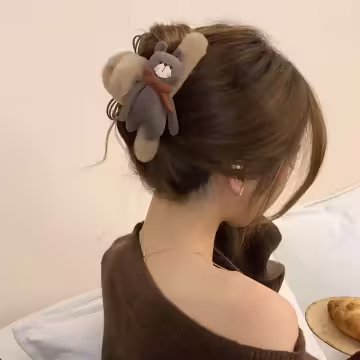 懶懶熊絨毛×鯊魚夾