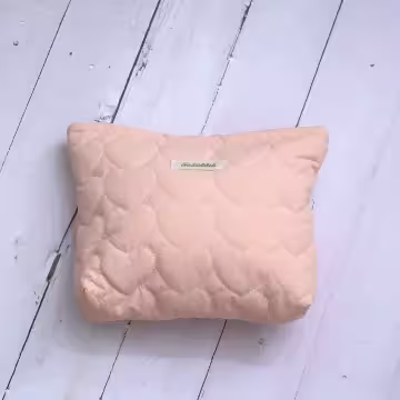 糖果愛心包&times;化妝包&times;粉橘