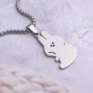 316鋼飾×兔gether×姐妹閨蜜情侶項鍊組