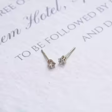 美麗晶鑽人魚尾巴×三套件耳環組